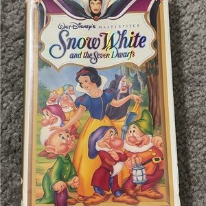 Disney Snow White VHS Cover – Multicolor Collectible